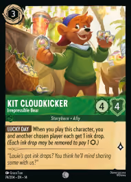 Kit Cloudkicker - Irrepressible Bear