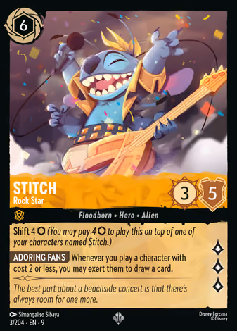 Stitch - Rock Star