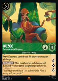 Kuzco - Temperamental Emperor