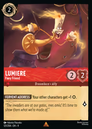 Lumiere - Fiery Friend
