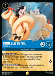 Cruella De Vil - Style Icon