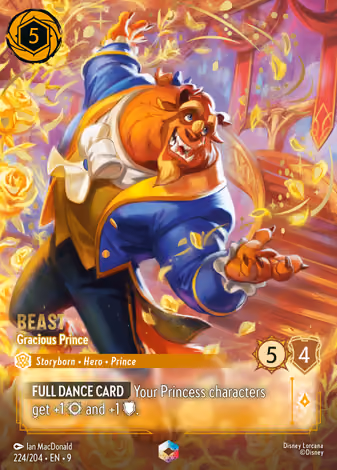 Beast - Gracious Prince, Enchanted printing