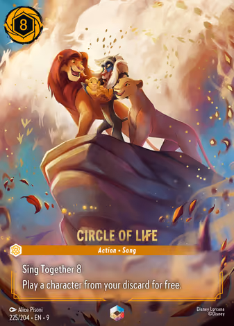 Circle of Life, Enchanted printing