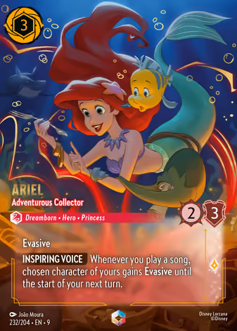 Ariel - Adventurous Collector, Enchanted printing