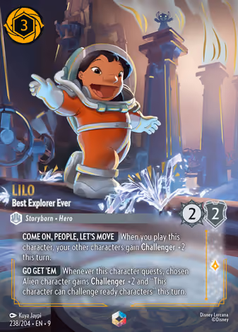 Lilo - Best Explorer Ever, Enchanted printing