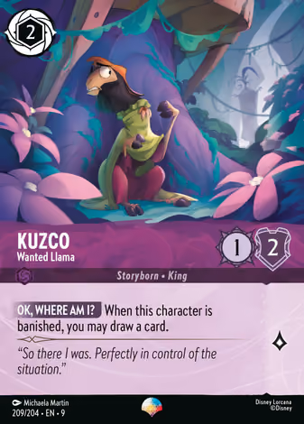 Kuzco - Wanted Llama, Epic printing
