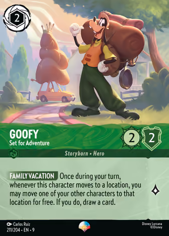 Goofy - Set for Adventure, Epic printing