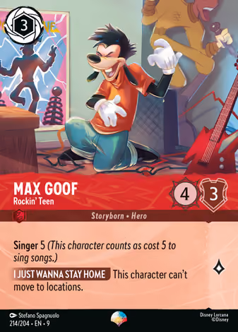 Max Goof - Rockin' Teen, Epic printing