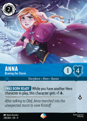 Anna - Braving the Storm, Epic printing