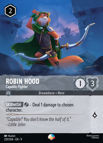 Robin Hood - Capable Fighter, Epic printing
