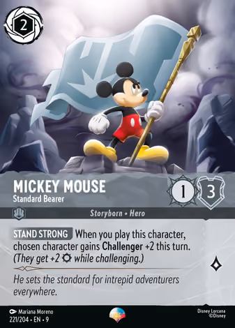 Mickey Mouse - Standard Bearer, Epic printing
