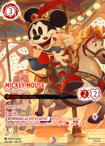 Mickey Mouse - Brave Little Prince, Iconic printing