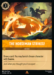 The Horseman Strikes!