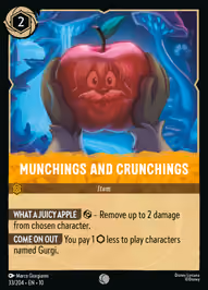 Munchings and Crunchings