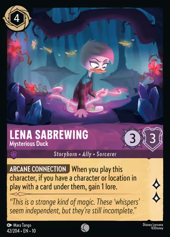 Lena Sabrewing - Mysterious Duck
