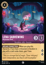 Lena Sabrewing - Mysterious Duck