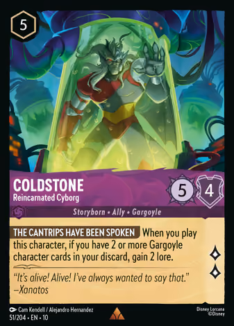 Coldstone - Reincarnated Cyborg
