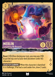 Merlin - Completing His Research