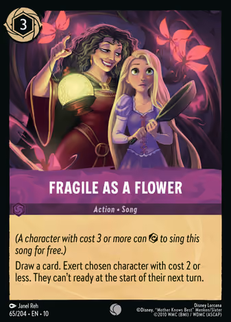 Fragile as a Flower