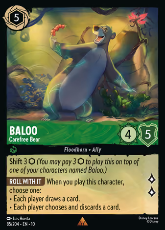 Baloo - Carefree Bear