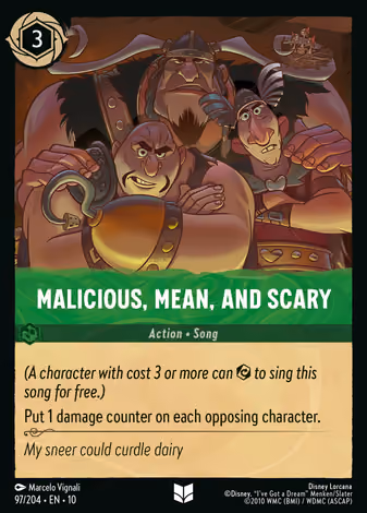 Malicious, Mean, and Scary
