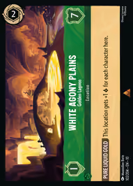 White Agony Plains - Golden Lagoon