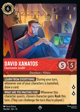 David Xanatos - Charismatic Leader