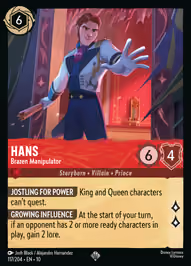 Hans - Brazen Manipulator