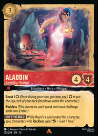Aladdin - Barreling Through