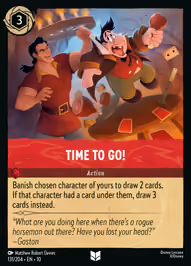 Time to Go!
