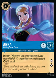 Anna - Making Snow Plans