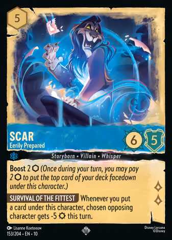 Scar - Eerily Prepared