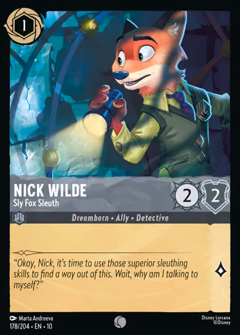 Nick Wilde - Sly Fox Sleuth