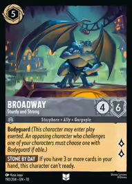 Broadway - Sturdy and Strong