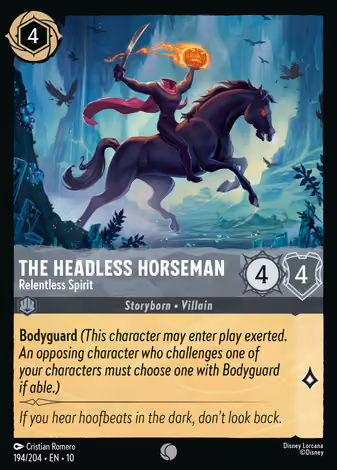 The Headless Horseman - Relentless Spirit
