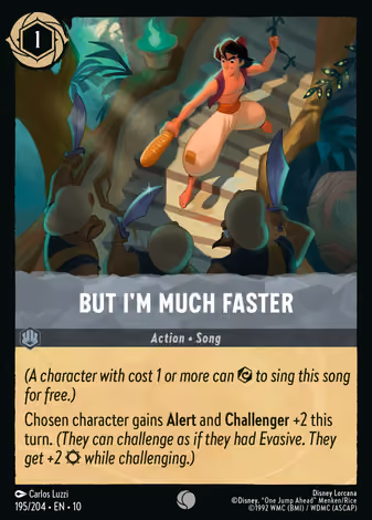 But I'm Much Faster