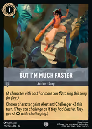 But I'm Much Faster