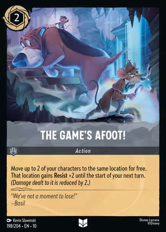 The Game's Afoot!