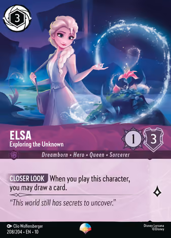 Elsa - Exploring the Unknown, Epic printing