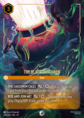 The Black Cauldron, Enchanted printing