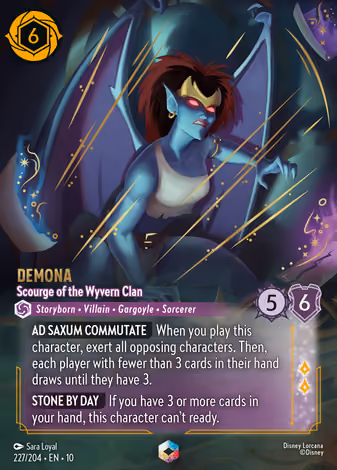 Demona - Scourge of the Wyvern Clan, Enchanted printing