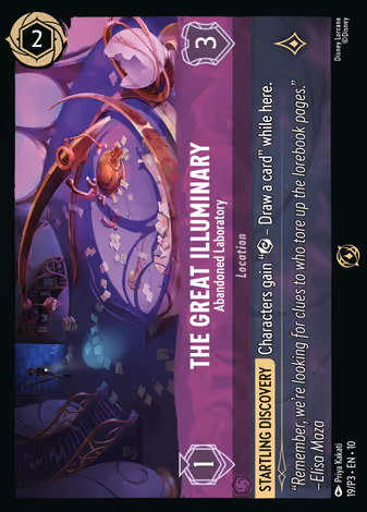 The Great Illuminary - Abandoned Laboratory, 19/P3 printing