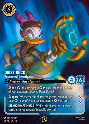 Daisy Duck - Paranormal Investigator, 23/P3 printing