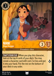 Nani - Stage Manager