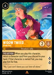Widow Tweed - Kindly Soul