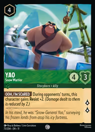Yao - Snow Warrior