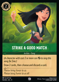 Strike a Good Match