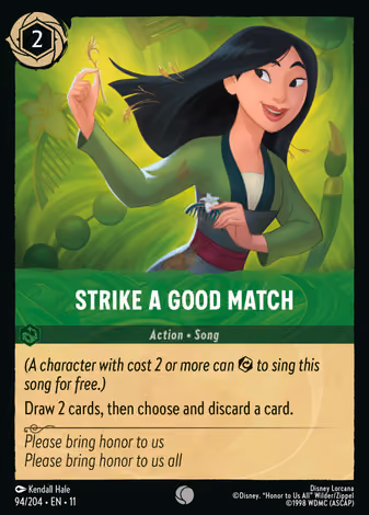 Strike a Good Match