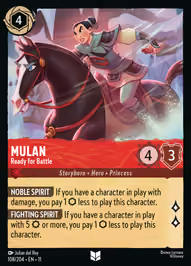 Mulan - Ready for Battle