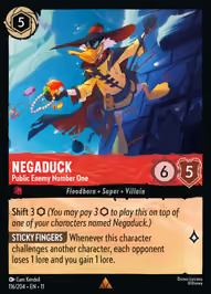 Negaduck - Public Enemy Number One